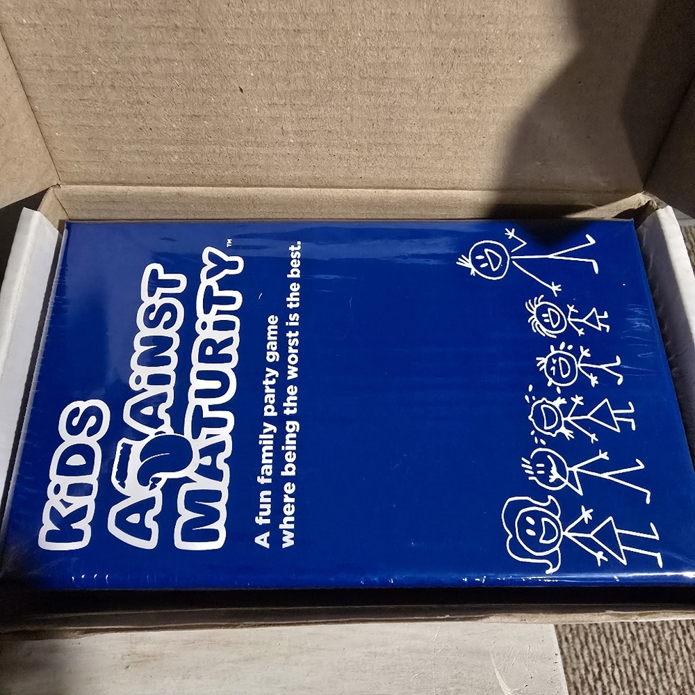 Kids Againsy Maturity Family Game-NIB